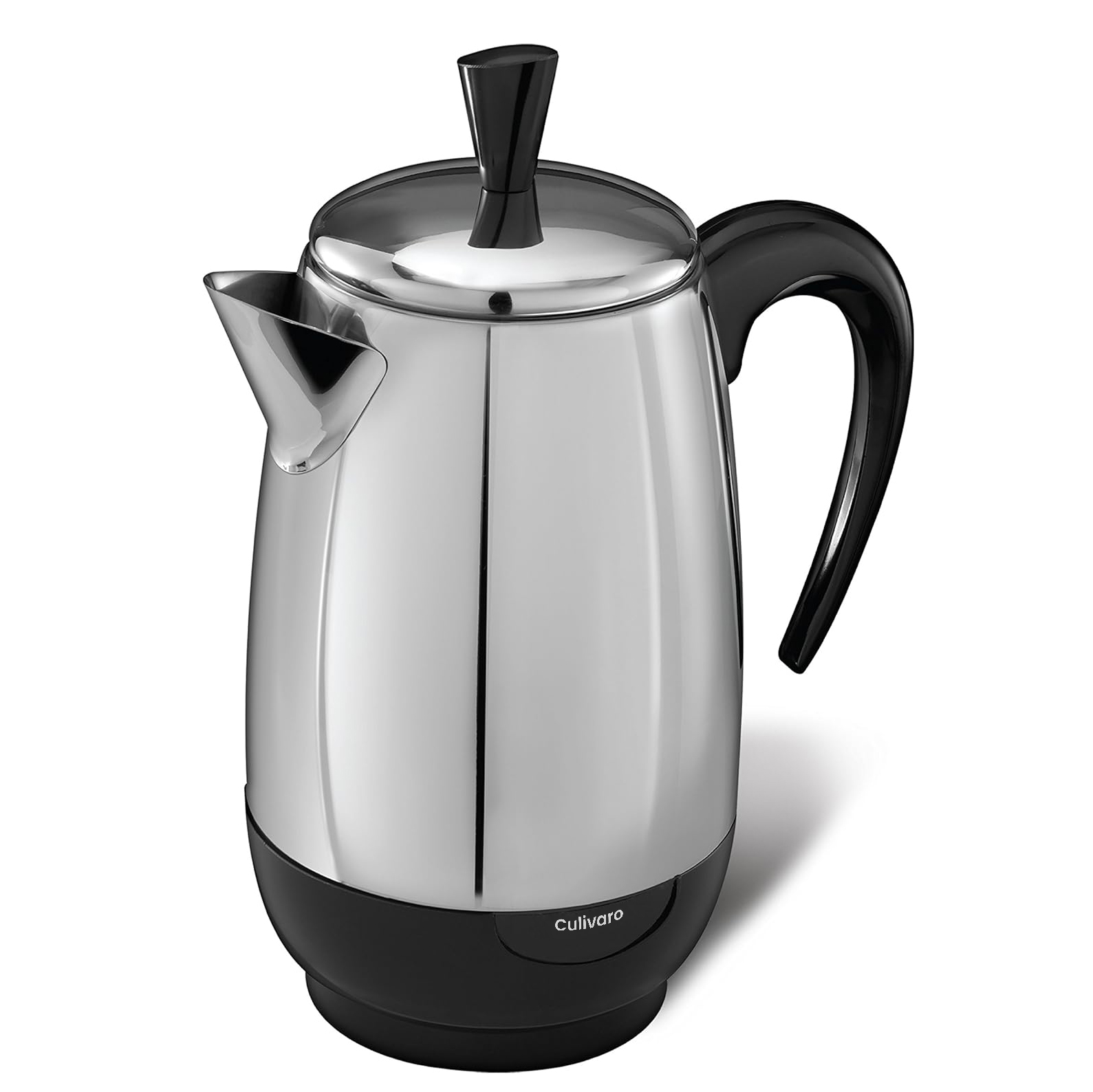 Culivaro Electric Coffee Percolator, Stainless Ste